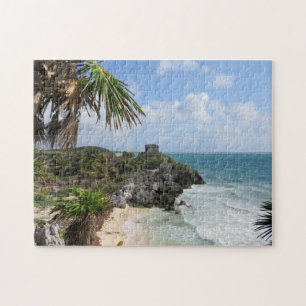 Ruínas de Tulum - quebra-cabeça