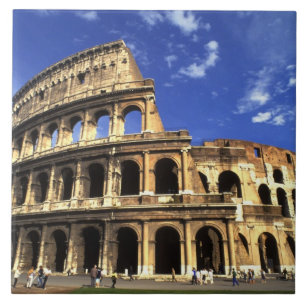 Ruínas famosas do Coliseu em Roma Itália
