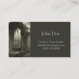 Ruínas medievais do cartão da janela de Scotland