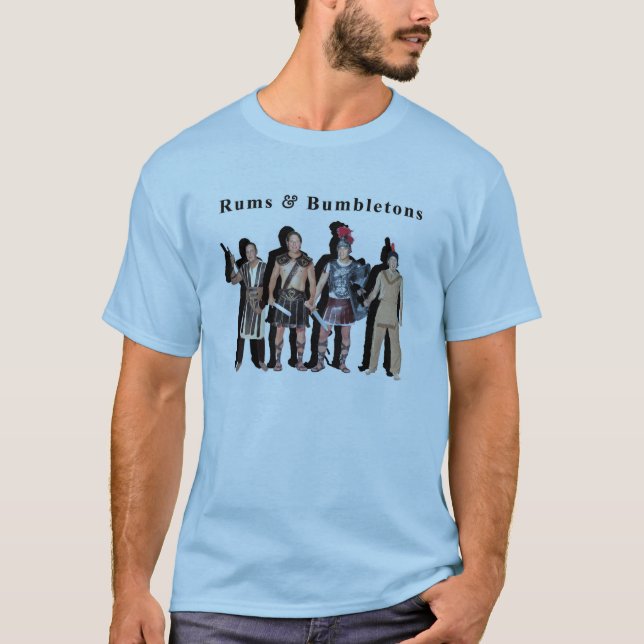 rum e camisa do gladiador dos bumbletons (Frente)
