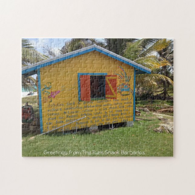 Rum Shack Barbados. Quebra-cabeça (Horizontal)