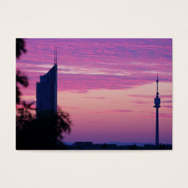 Rumor Rosa Púrpura Em Viena, Áustria (Frente)
