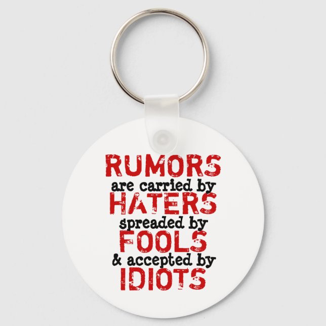 RUMORS ~ Chaveiro Truismo / Filosofia (Frente)
