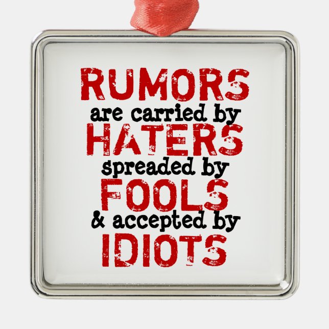 RUMORS ~ Ornamento / 1 Lado (Frente)