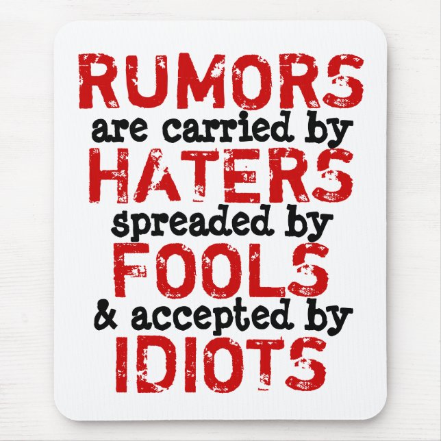 RUMORS - Truísmo do Mousepad (Frente)