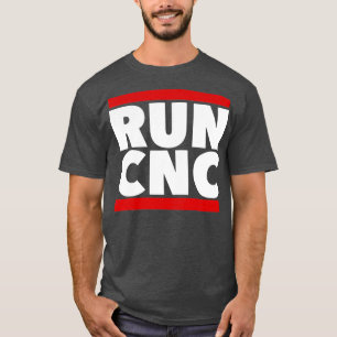 RUN Camisa CNC engenheiro mecânico engenheiro engr