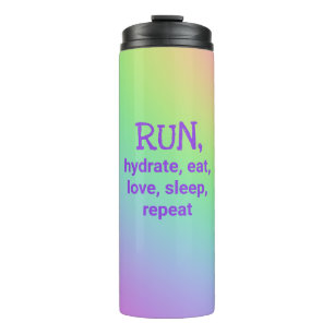 RUN, Hydrate, Coma, Amor... Garrafa Térmica Port