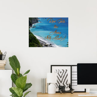 Run Into The Arms of God Poster Landscape