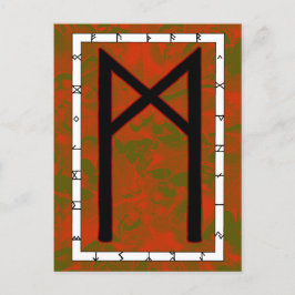 Rune Mannaz - Cartão Postal da Humanidade