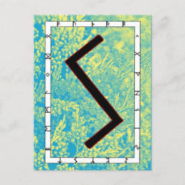 Rune Sowilo - Sucesso! Cartão Postal