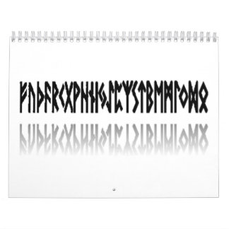 Runes refletidos - calendário
