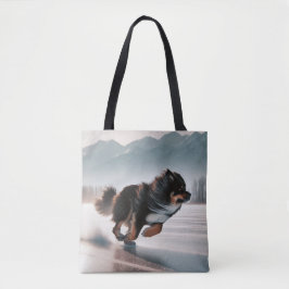 Running Dog Tote Bag