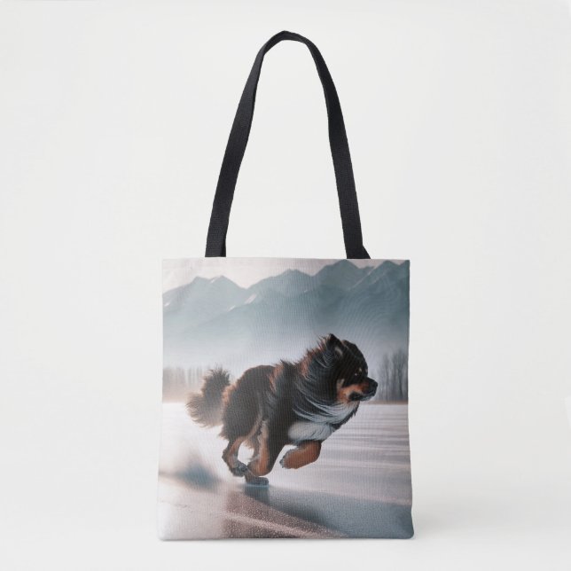 Running Dog Tote Bag (Frente)