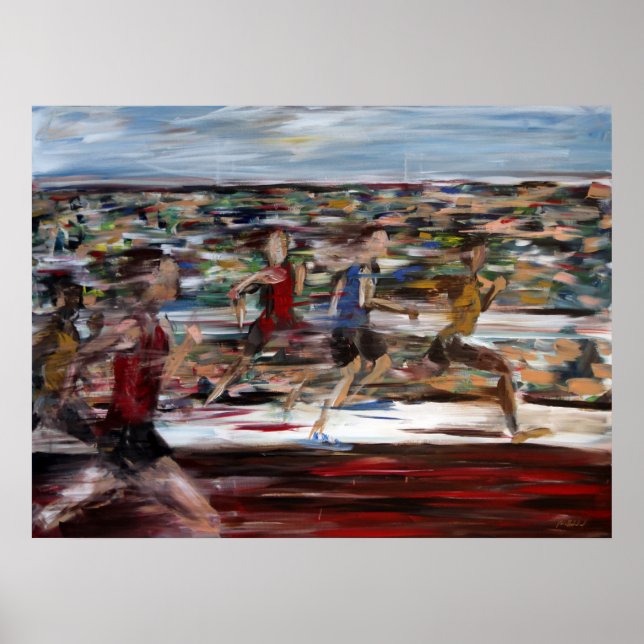 Running the Race Poster (Frente)