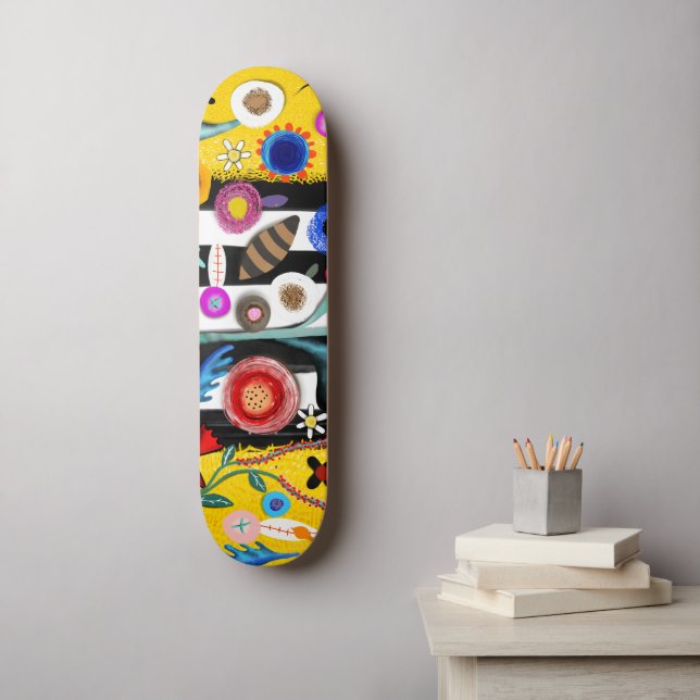 Rupydetequila edição limitada skateboard 2022 (Arte de parede)