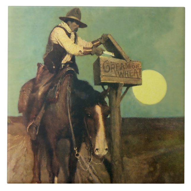 “Rural Delivery” Western Art by NC Wyeth (Frente)