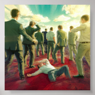 "Rush" Cartaz Impressão Arte Digital para Parede c