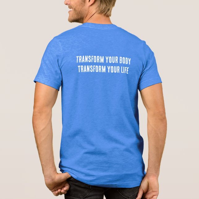 Russ Yeager Coaching Signature Logo Tri-Blend Shir (Verso)