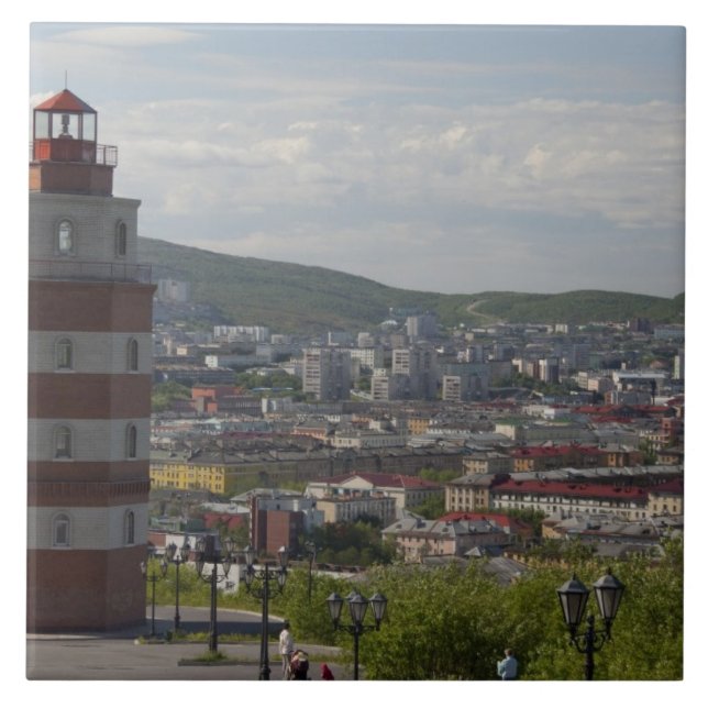 Rússia, Murmansk. Maior cidade ao norte do (Frente)