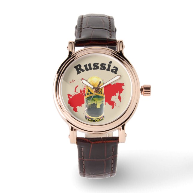 Rússia - Russia relógio (Frente)