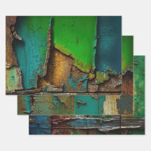 Russo, Colorido, Tinta De Descamação,