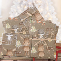 Russo Kraft Baby Primeiro Natal Animais de inverno