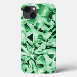 Russo ou não, branco verde estranho entrelaçado