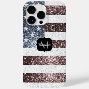 Russo Red White Blue Sparkles Estados Unidos bande