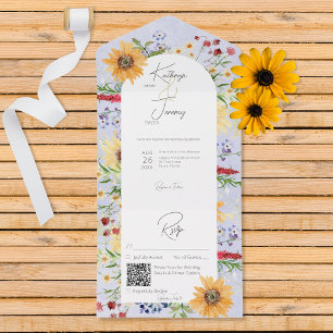 Russo Verão Flores Selvagens Sunflower Peri Código