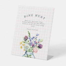 Russo Wildflower Mason Jar Bridal Ring Hunt