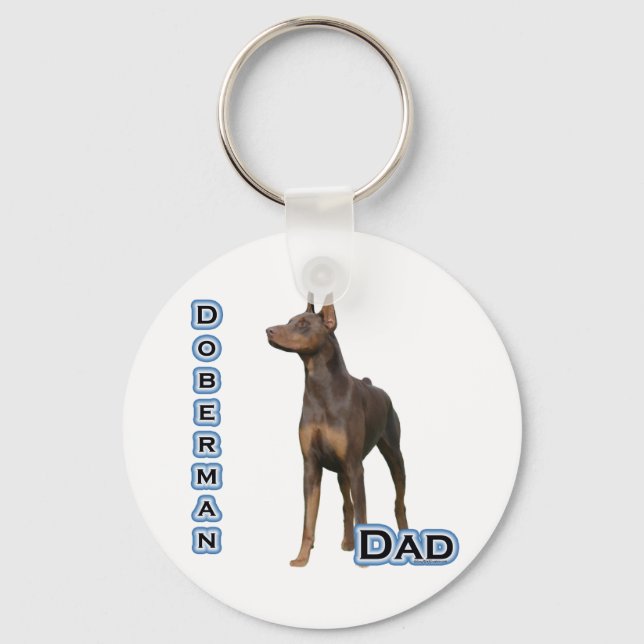 Rust Doberman Pai 4 - Chaveiro (Frente)