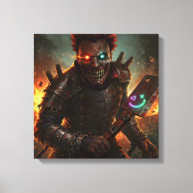 Rust Jester Canvas