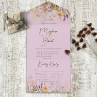 Rustic Boho Fall Wildflower Janto Roxo