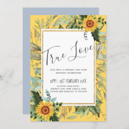 Rustic BOHO Sunflower Casamento Verde