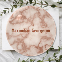 Rustic Brown Marble - Escritório de Cabina