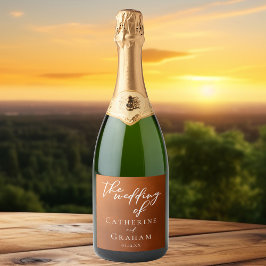 Rustic Burnt Orange Autumn Custom