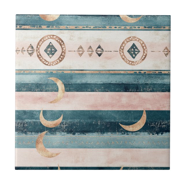 Rustic Celestial Faixa Lua Sol Terroso (10) (Frente)