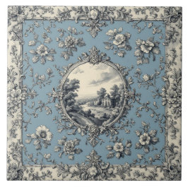 Rustic Country Floral Motifs Mute Tones Distressed
