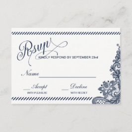 Rustic Denim e Lace RSVP