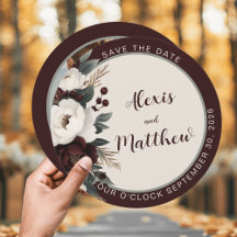 Rustic Elegance Burgundy Floral Salvar A Data