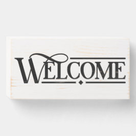 Rustic Entryway Greeting