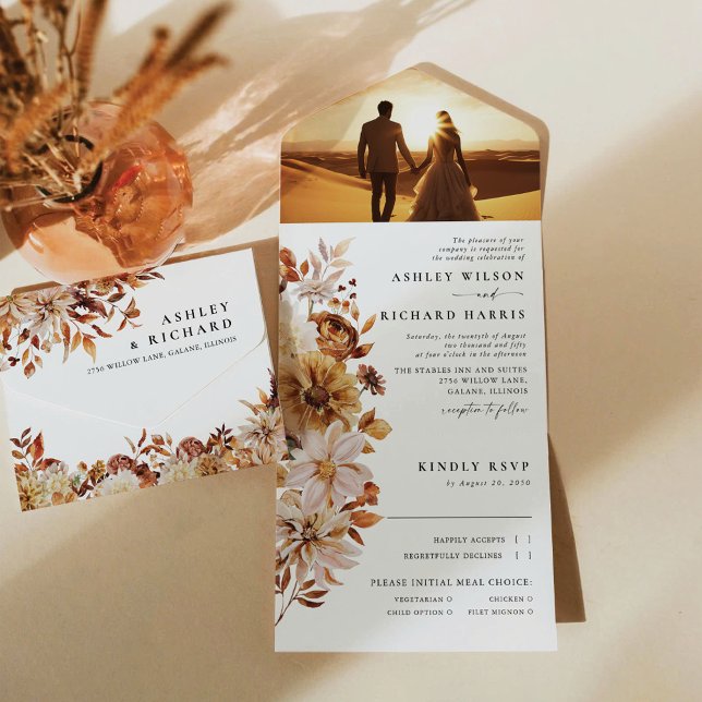 Rustic Fall Deixa Casamento (Criador carregado)