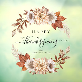 Rustic Fall Deixa Feliz Ação de Graças