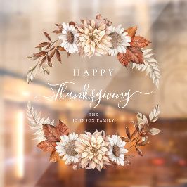 Rustic Fall Deixa Feliz Ação de Graças