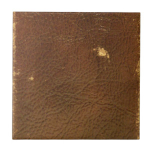 Rustic Faux Brown Leather