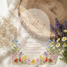 Rustic Garden Spring Summer Floral Wedding