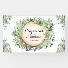 Rustic Greenery 1rua Primeiro Partido Neutro de An