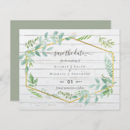 Rustic Greenery sobre Casamento do Orçamento da Ma