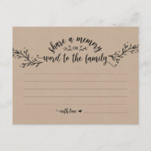 Rustic Kraft compartilha cartão de memória