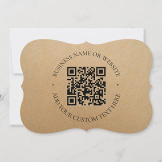 Rustic Kraft Modern Na moda Professional